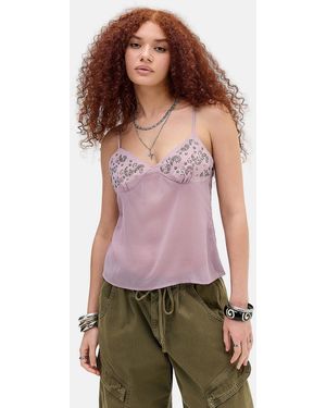 Motel Pink Nisara Cami Top - Red