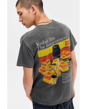 Urban Outfitters Uo Washed Black Kodak T-shirt - Grey