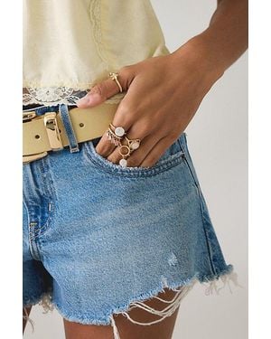 Urban Outfitters Stella Romantic Mix & Match Rings Set - Blue
