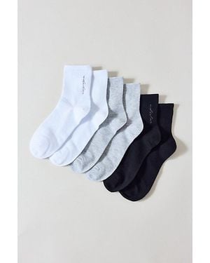 adidas Luxe High Quarter Crew Socks 3-Pack - Blue