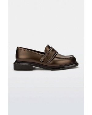 Melissa Spencer Jelly Loafer - Brown