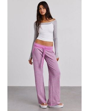 Out From Under Spring Breaker Slouch Sweatpants - Purple