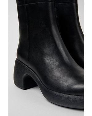 Camper Thelma Ii Leather Bootie - Black