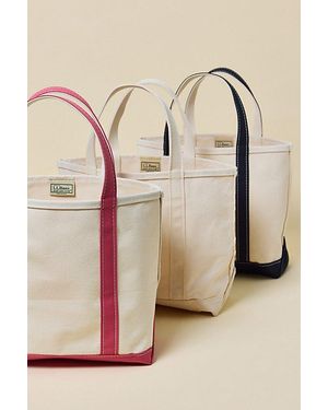 L.L. Bean L. L.Bean L. L. Bean Boat And Tote Open-Top Medium Bag - Natural