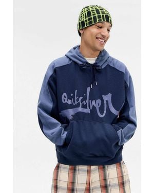 Quiksilver Uo Exclusive Dark Navy Hoodie - Blue