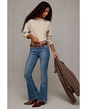 BDG So Soft Rolled Neck Boxy Pullover Sweater - Blue