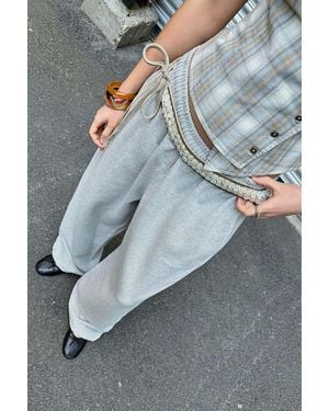 iets frans... Grey Harri Baggy Joggers