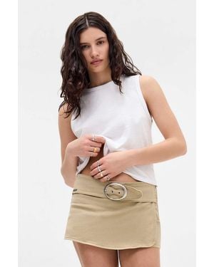 BDG Chino Missy Skort - Natural