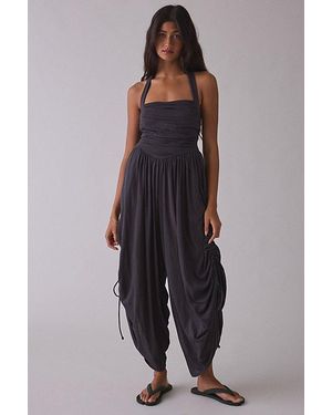 Out From Under Sun Kissed Halter Jumpsuit - Black