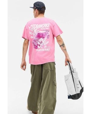 Urban Outfitters Uo Pink Motorworks T-shirt