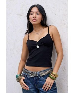 Out From Under Bec Surplice Cami - Blue