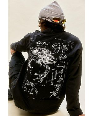 Oakley Animatronic Frog Graphic Crew Neck Sweatshirt - Black