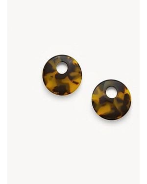 Machete Italian Acetate Chunky Disc Charms - Multicolor