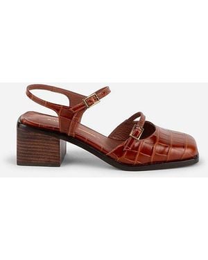 INTENTIONALLY ______ Mitzi Mary Jane Block Heel - Multicolor