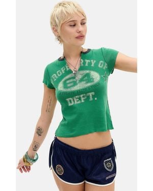 Urban Outfitters Uo Property 64 Notch Baby T-shirt - Green
