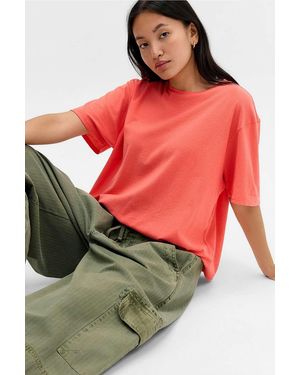 BDG Spill The Tee Boxy T-shirt - Red