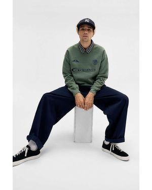 iets frans... Green Football Sweatshirt - Blue