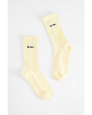 iets frans... Sports Socks - Yellow