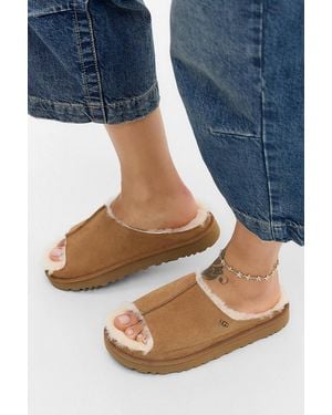 UGG Chestnut Greenport Slides - Blue