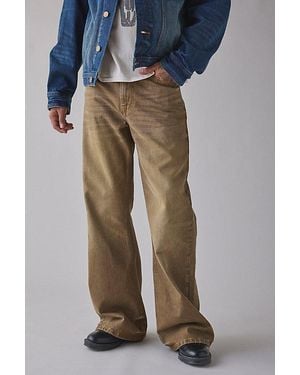 BDG Slacker Relaxed Flare Jeans - Blue