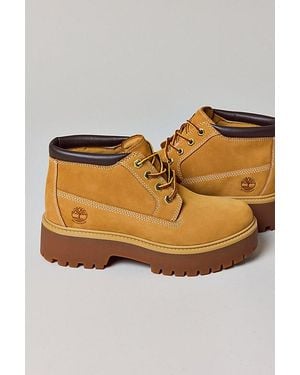 Timberland Stone Street Waterproof Platform Boots - Natural