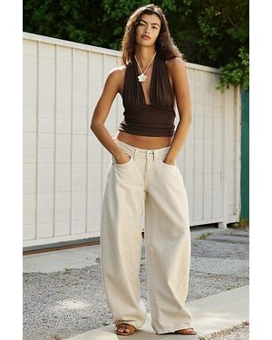 BDG Kayla Cocoon Low-Rise Jeans - Natural