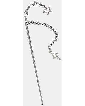 Velvet Luna Sparkle Hair Pin - White