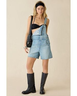 Levi's Utility Denim Shortalls - Blue