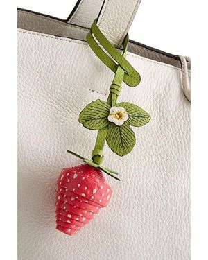 Vera Bradley Faux Leather Bag Charm - Green