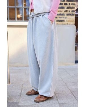 iets frans... Grey Harri Baggy Joggers