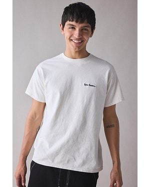iets frans... Iets Frans. Iets Frans… Cotton Logo Tee - White