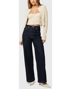 Abrand Jeans 94 High & Wide Petite - Blue