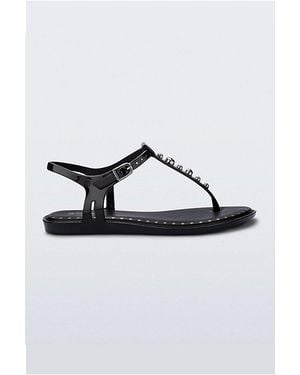 Melissa Solar Boho Studded Sandal - Black