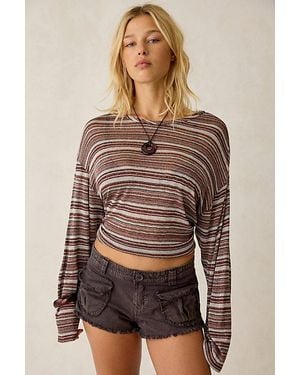 BDG Sunkissed Cargo Low-Rise Micro Shorts - Brown