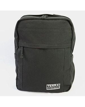 Terra Thread Organic Cotton Canvas Backpack - Black
