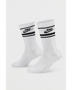 Nike Sportswear Dri-Fit Everyday Essential Crew Sock 3-Pack - White