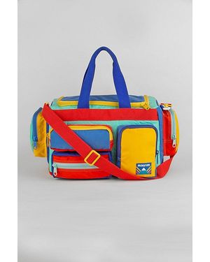 Mokuyobi Camp Colorblock Weekender Travel Duffle Bag - Multicolor