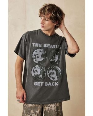 Urban Outfitters Uo The Beatles Get Back T-shirt - Brown