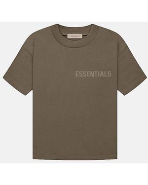 Fear Of God Essentials T-Shirt Fw22 Top - Green