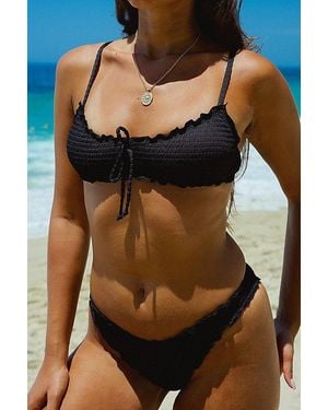 Dippin' Daisy's June Cheeky Bikini Bottom - Black