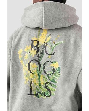 Barney Cools Blossom Pullover Hoodie Sweatshirt - Grey