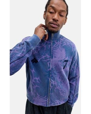 iets frans... Asiatic Dragon Track Top - Blue