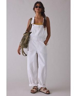 BDG Rih Extreme Barrel-Leg Overalls - Purple