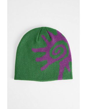 Ayker Green Skull Beanie