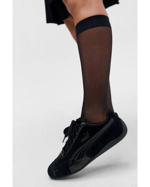 PUMA Croc Black Speedcat Trainers
