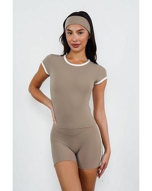 Vitaly Cloud Ii Bra Tee - Brown