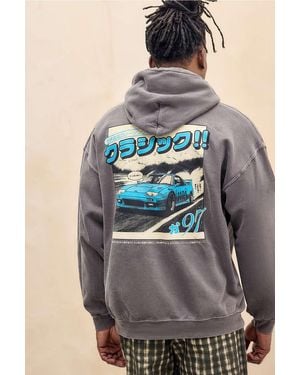 Urban Outfitters Uo Brown Car Hoodie