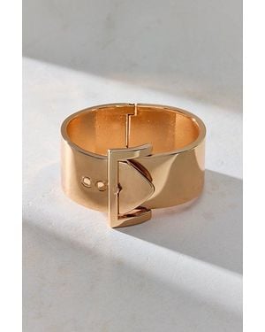 Urban Outfitters Belted Metal Bangle Bracelet - Gray