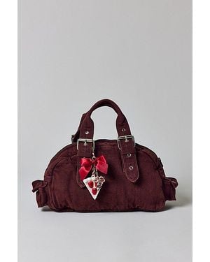 BDG Colored Denim Duffle Shoulder Bag