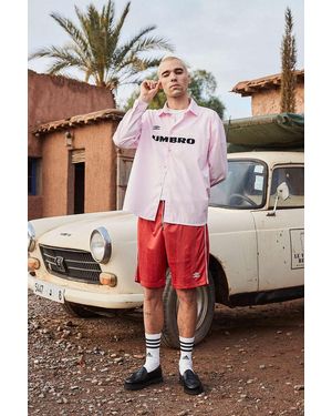 Umbro Uo Exclusive Pink Logo Oxford Shirt